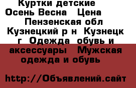 Куртки детские..... Осень-Весна › Цена ­ 400 - Пензенская обл., Кузнецкий р-н, Кузнецк г. Одежда, обувь и аксессуары » Мужская одежда и обувь   